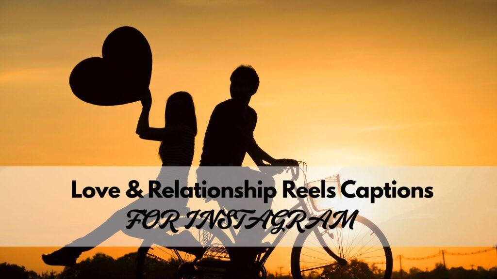 love captions for instagram
