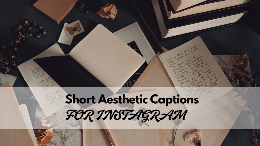 Short Aesthetic Captions for Instagram
